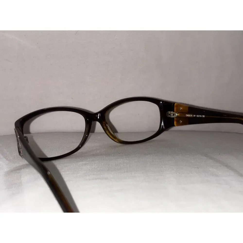 Chelsea Morgan CMS0005 BR Sunglasses Brown Square‎ Full Rim Frames 55-16-130